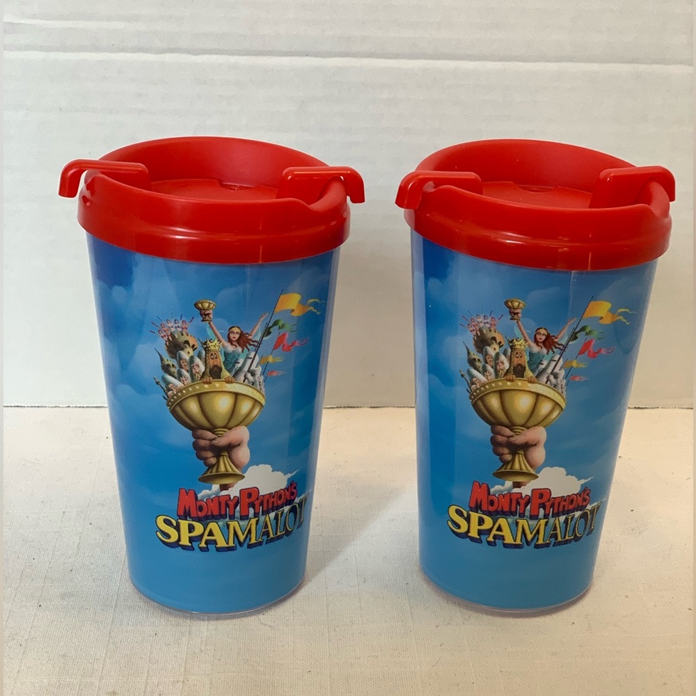 SPAMALOT | Set of 2 | Broadway Musical Souvenir Plastic Cup